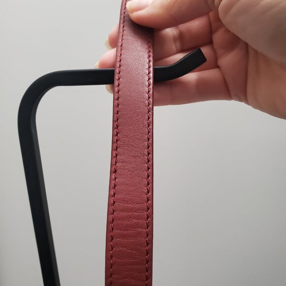 Cartier Vintage Seau Leather Bucket Burgundy Bag - EUC - Picture 9 of 14